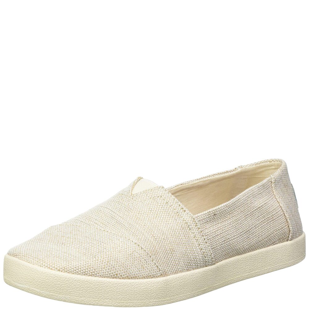 TOMS BLACK COATED CANVAS WOMENS CLASSIC 10006322 (SIZE: 9.5)